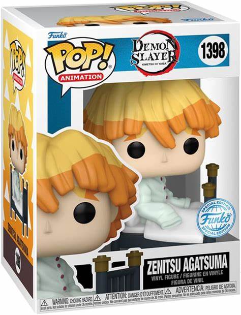 Funko Pop -  Zenitsu Agatsuma - Demon Slayer - 1398