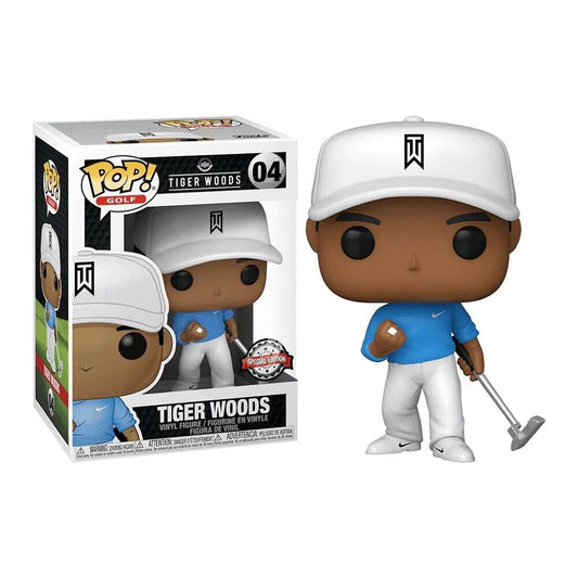 Funko Pop! -  Golf - Tiger Woods Blue Shirt - 04